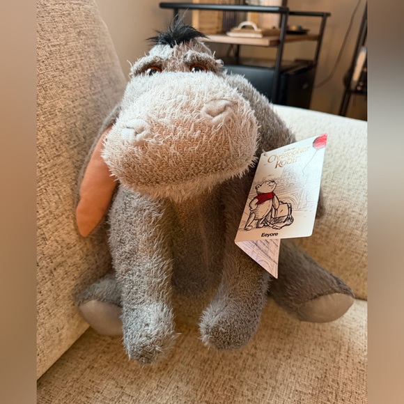 Disney Other - Disney Christopher Robin Eeyore Plush NWT.